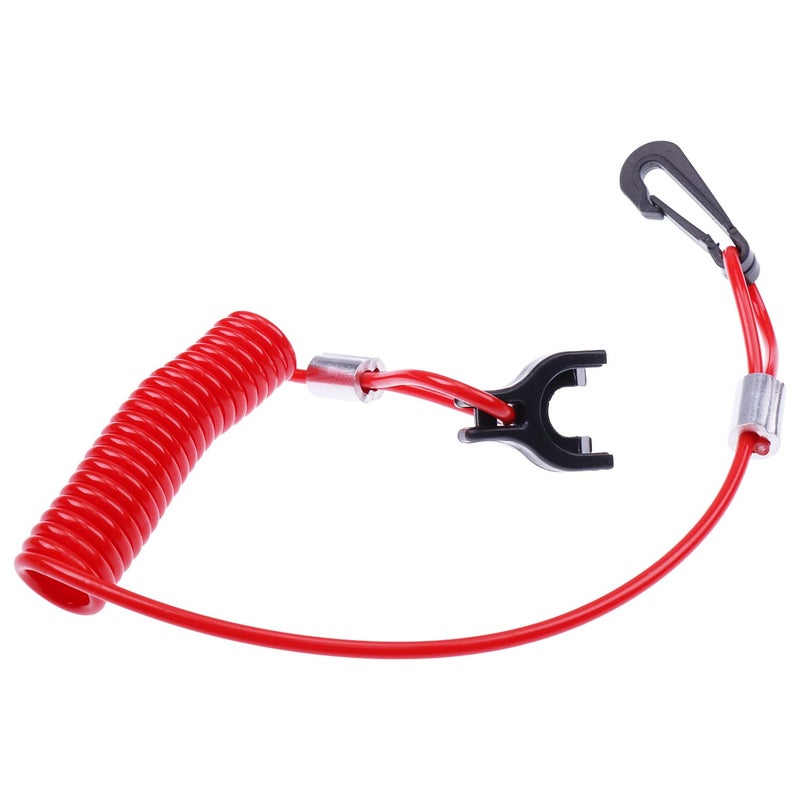 YIXIN Holdia 176288 0176288 Emergency Stop Switch Safety Lanyard Cord Fits For Johnson Evinrude OMC Outboard Motors - Image 5